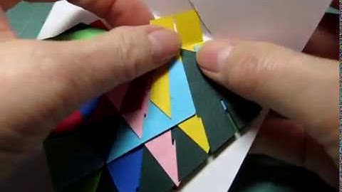 Sliceform Tree Assembly Part 4