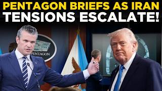 LIVE: Trump DECLARES WAR On IRAN? US Military EMERGENCY Briefing At Pentagon Amid Houthi Strikes