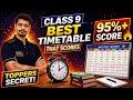 Class 9 Students Must Watch! Best Study Timetable for High Marks 🚀 #class9 #timetable #class9maths
