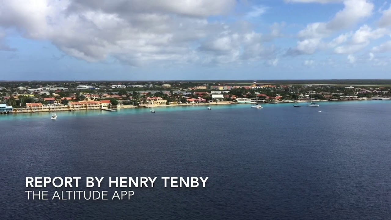 The Island of Bonaire possibly has the clearest waters in the Caribbean