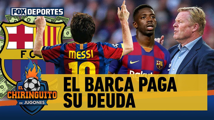 😯 BARCELONA termina de pagarle a LIONEL MESSI y exfiguras 'Culés' | El Chiringuito
