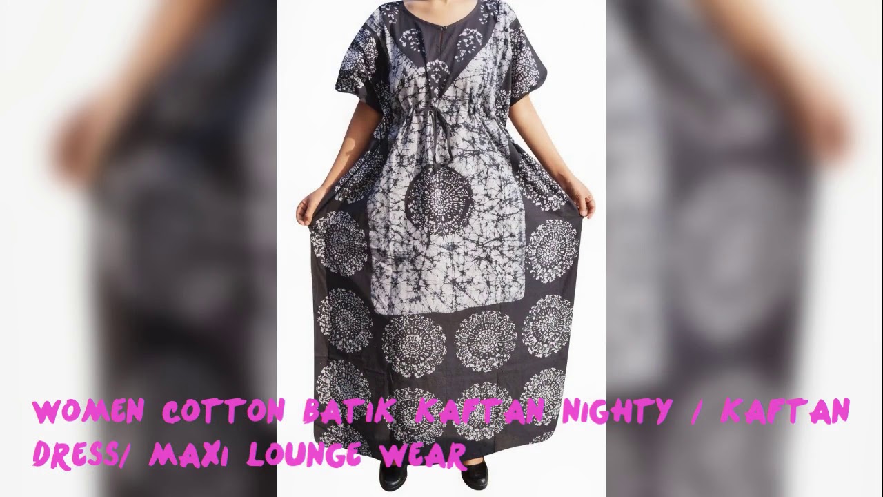 cotton kaftan nighty
