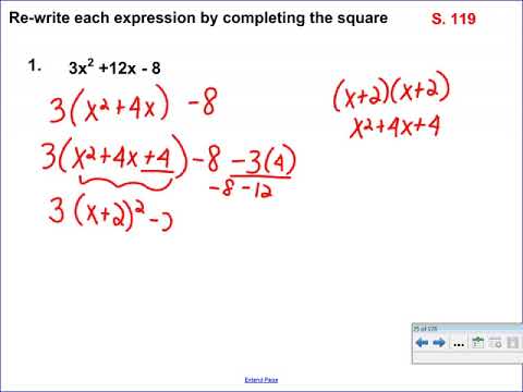 Complete Square Day 2 - YouTube