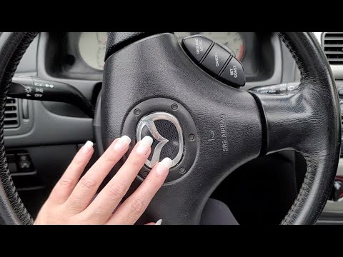 Car ASMR | Steering Wheel Scratching And Tapping | No Talking | Lo-fi