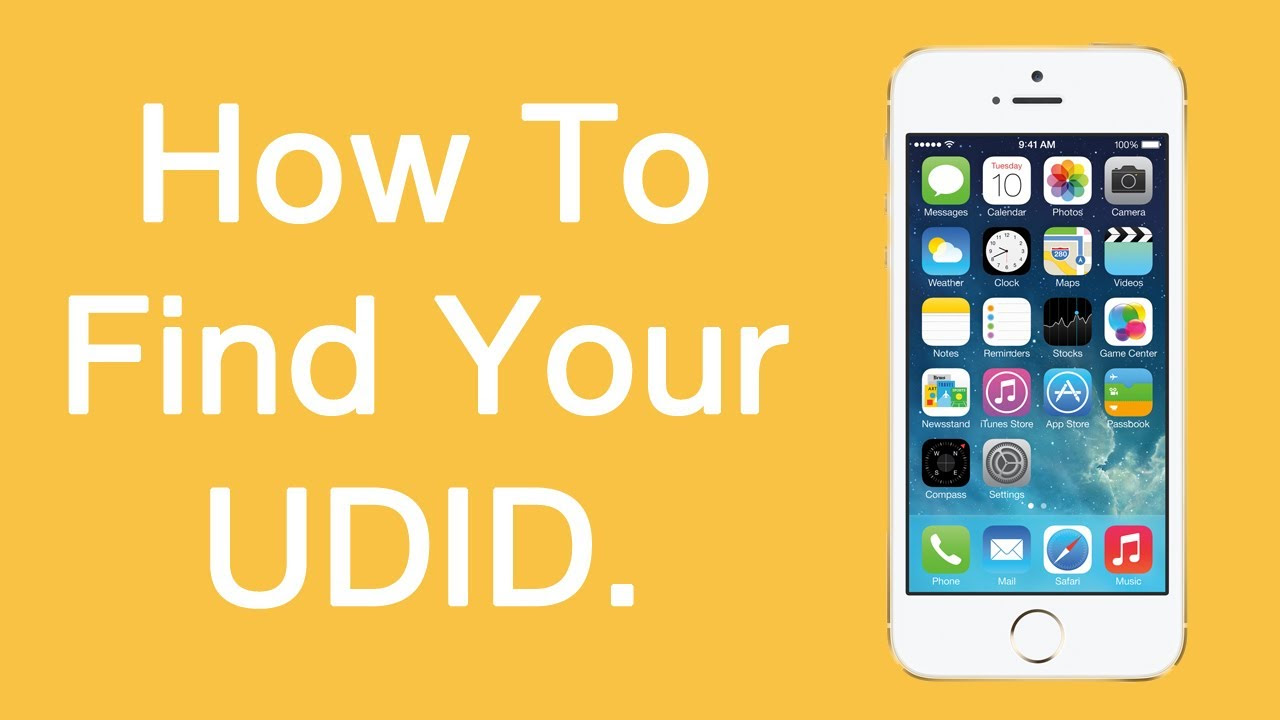 Update New How to find your iPhone/iPad UDID on Mac \u0026 PC