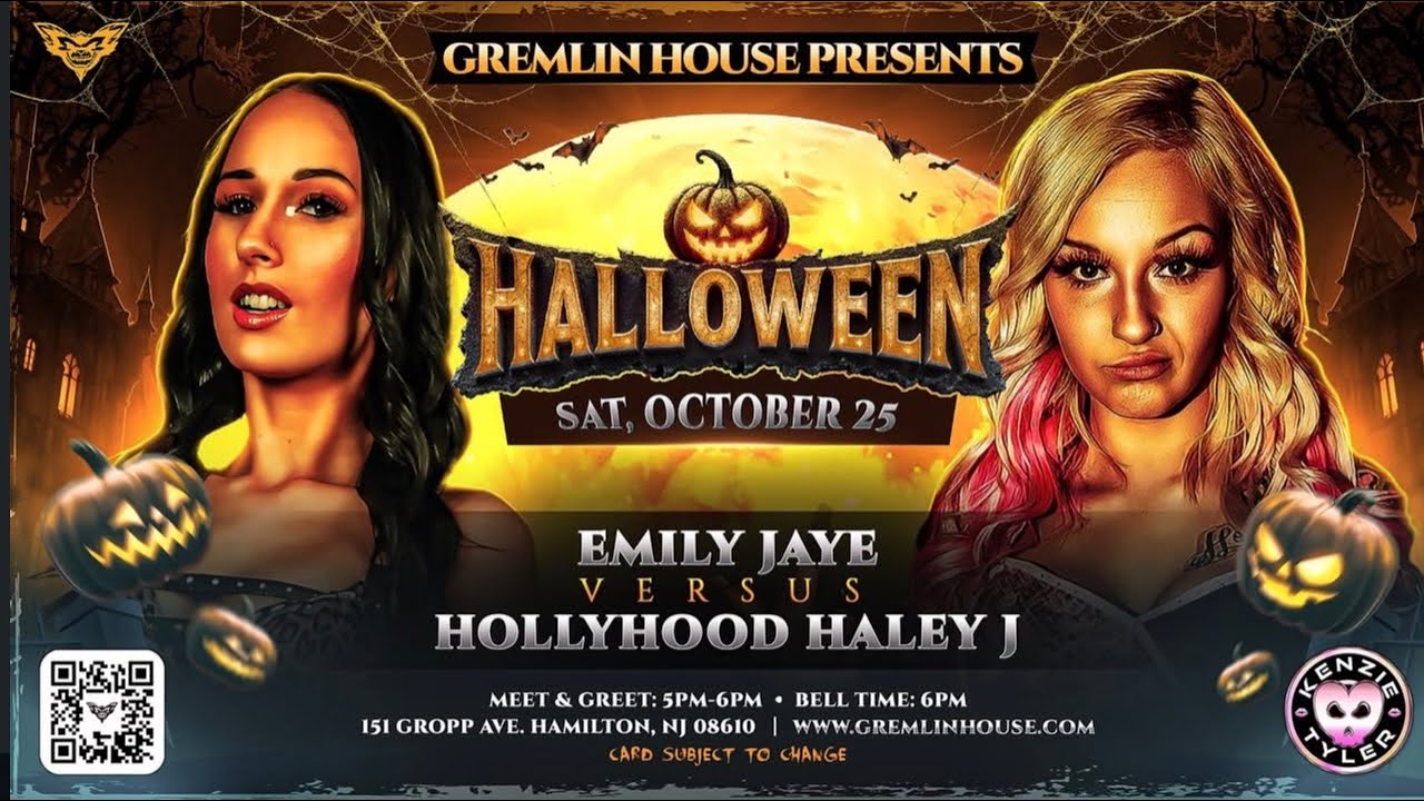 Emily Jaye vs Hollyhood Haley J Gremlin House 10/25/25