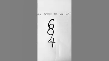 How Many Numbers Do You See Comment Your Answer Shortsviral Shortvideos Shorts Illusion 