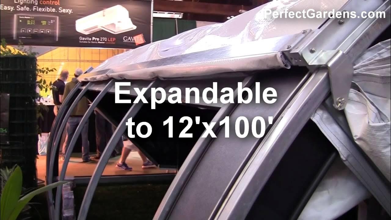 Indoor Gardening Expo 2013 Harvest Excel Greenhouse YouTube