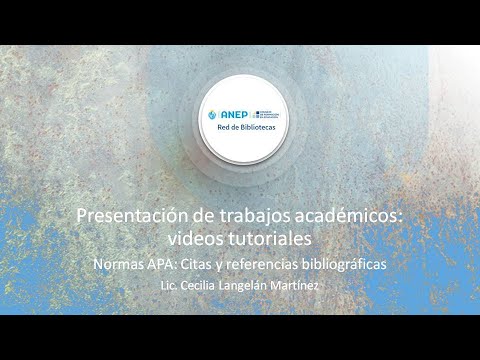 Citas y Referencias