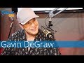 Gavin DeGraw sits with Christina Kay in The Studio