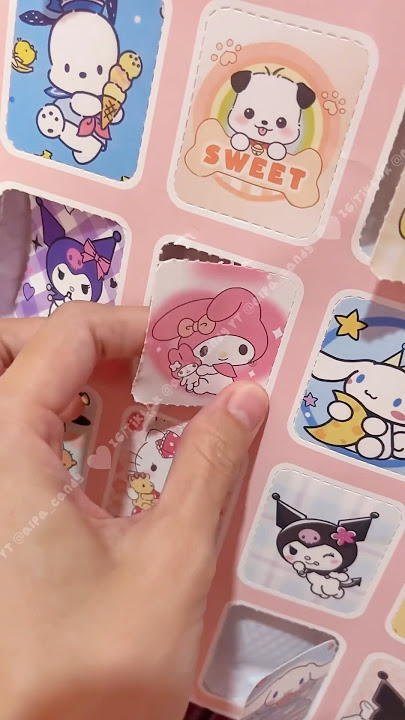 Continue opening the Sanrio gift box toys #sanrio #alpacandy #toys #adventcalendar #toys