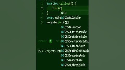 Calculate Celsius to Fahrenheit converter using Function