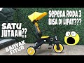 UNBOXING BEBEHOO GEN 2  3 in 1 Stroller Sepeda Lipat Anak Roda Tiga/ Folding Trike by XIAOMI