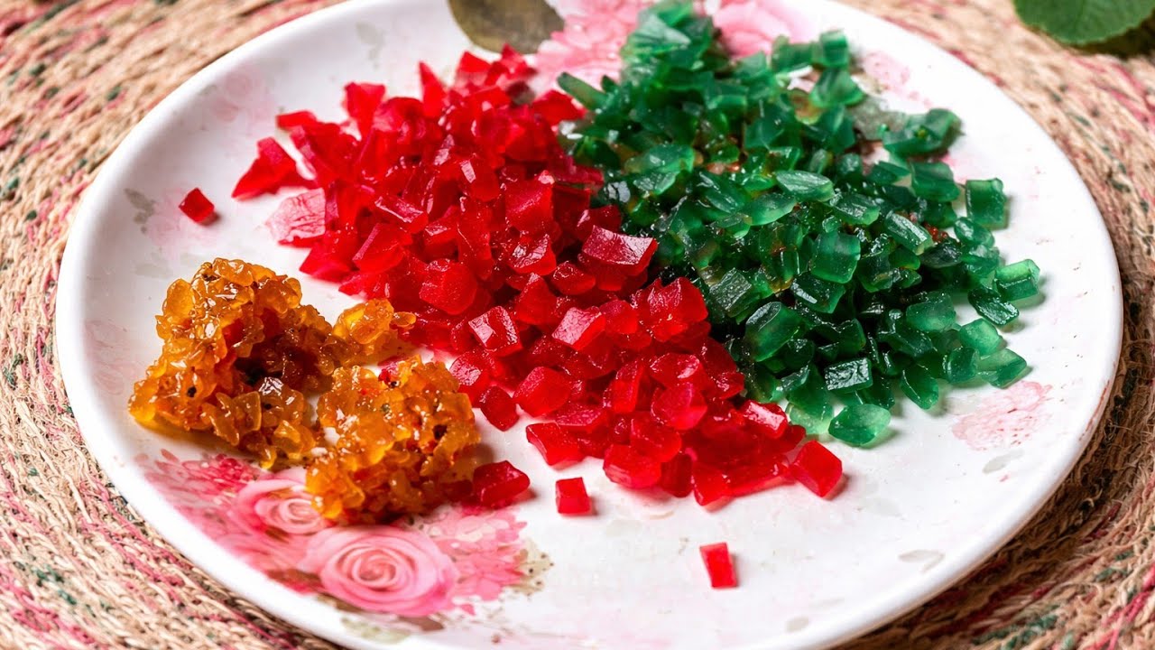 Natural Tutti Frutti at Home | No Food Colour | Chemical Free | Zero Cost | Dish and Taste 