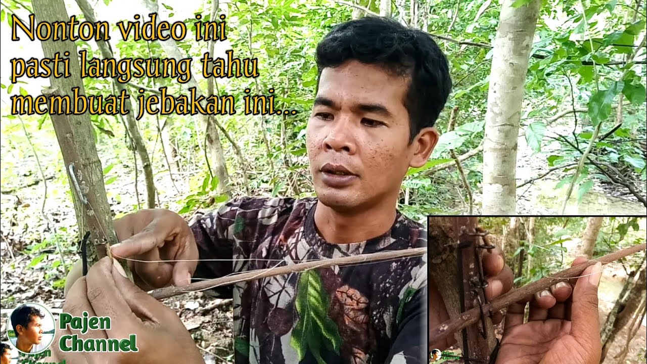 Cara Memasang Jebakan Burung Buatan Pajen Channel - Menjawab semua pertanyaan seputar jebakan ini