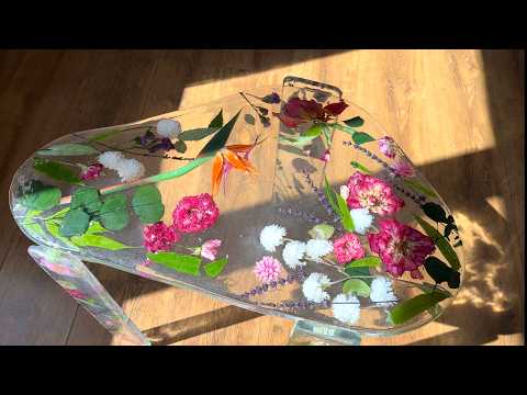 Resin Table Idea You’ve Never Seen — Easy DIY Anyone Can Do!😍