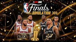 NBA 2K26 冠軍賽提前模擬！