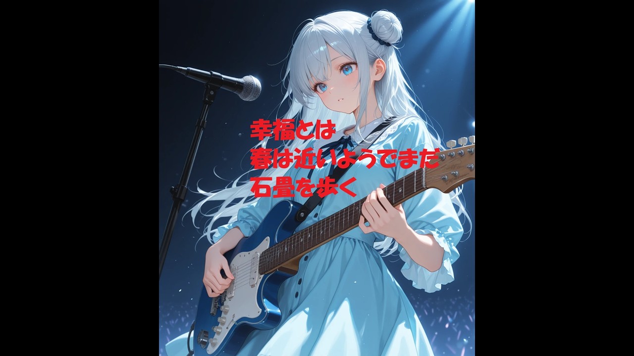 幸福とは。春は近いようでまだ。石畳を歩く