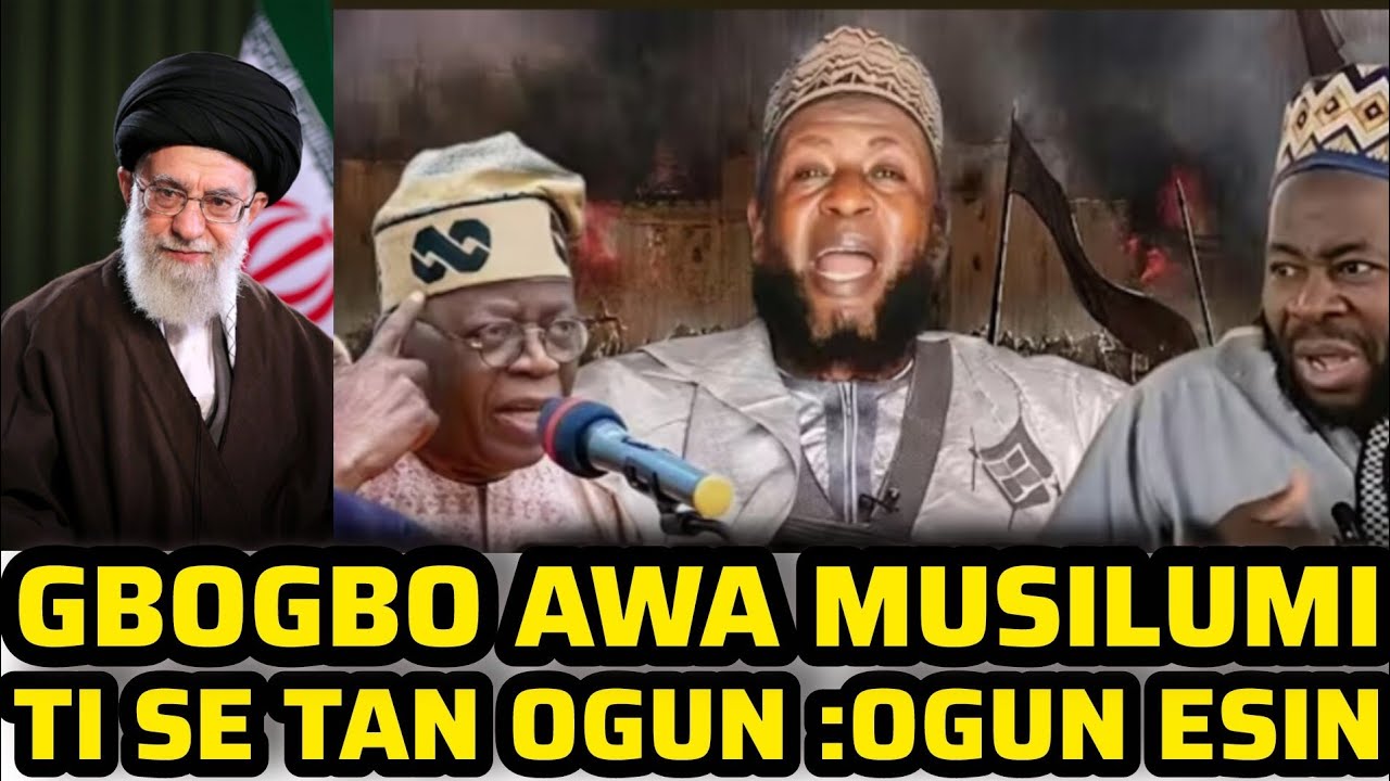 MUFITI IWO TI BE MUSULUMI LATI DIDE OGUN SI AMERICA ATI ISRAEL. AKEWU GBA GOLD BINU TAN. 