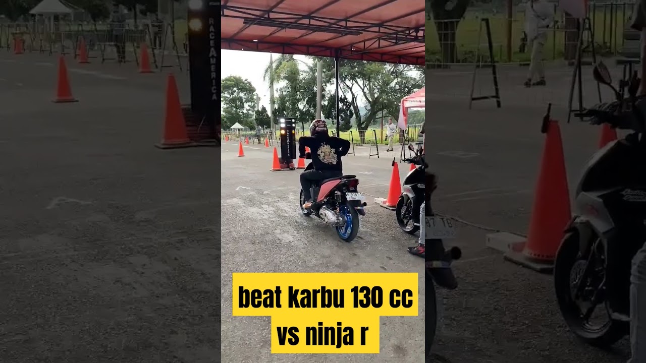 beat karbu 130'cc vs ninja r 