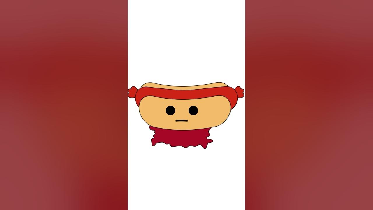 HOW to draw Bloody Hotdog using shapes MediBang Paint Pro YouTube