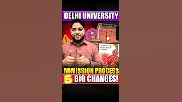 Delhi University Admissions 2025: 5 BIG Changes in CSAS Portal!✅#shorts #delhiuniversity