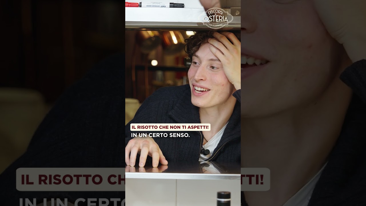 Il risotto che non ti aspetti! | Discorsi in Osteria - nuovo episodio con Riccardo Pedicone