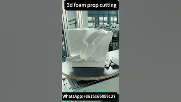 5 axis hot wire cutting machine, 3d foam prop cutting machine, eps foam cutting machine 3d,