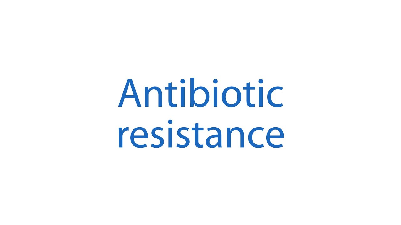 Dr. Chad's Health Chat - Antibiotic resistance