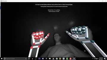 Leap Motion Test - Hand/finger motion capture