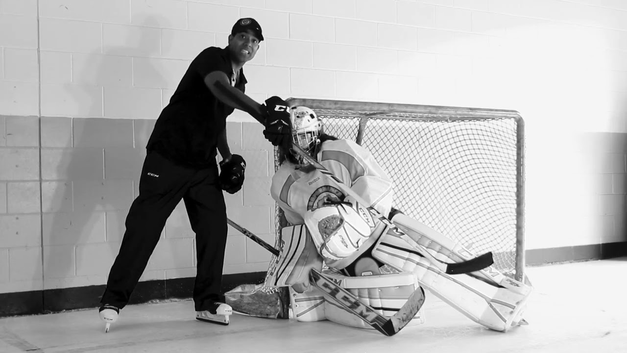 Blocker reverse VH w Pro Goalie Coach Joey Ali YouTube