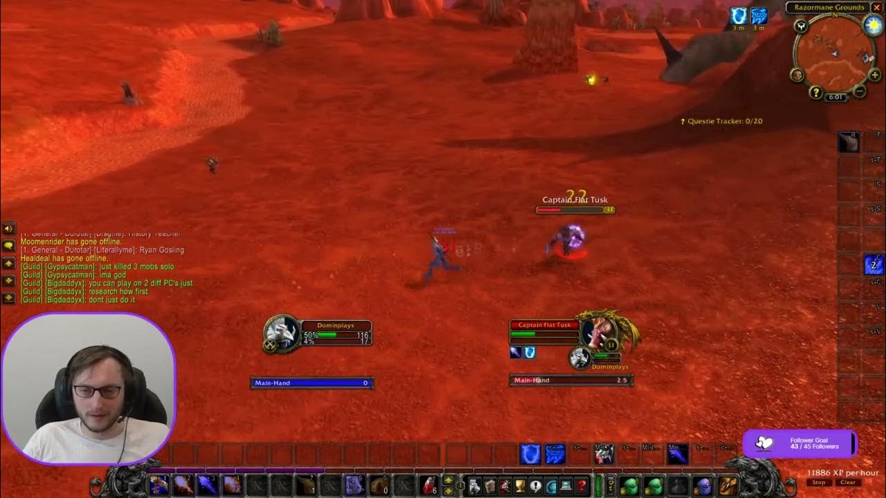 HC Mage vs Captain Flat Tusk YouTube