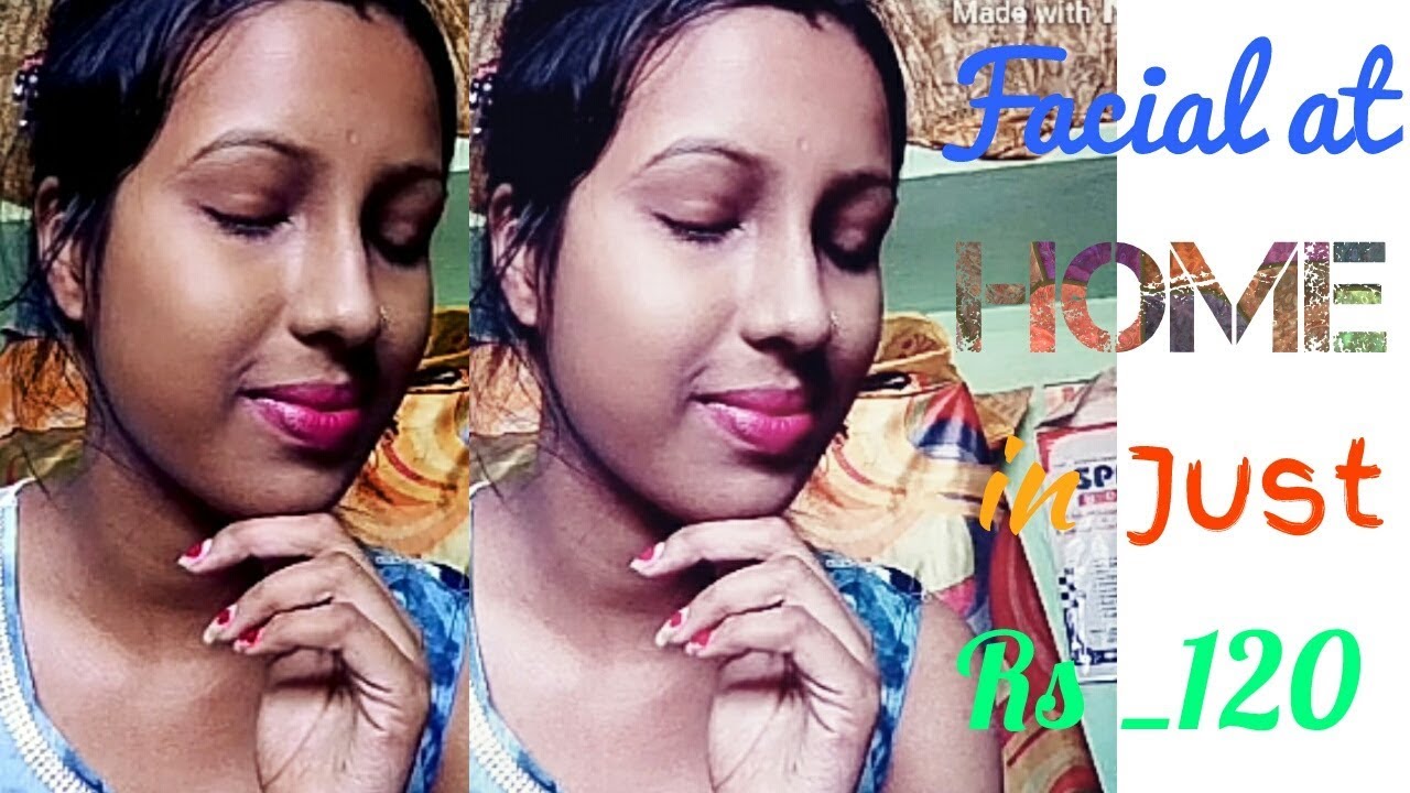 How to get facial care at home in affordable price with 100% works..hindi/bengali makeup artist