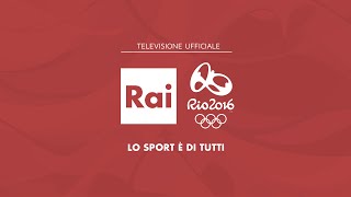 Rai - Bumper Rio 2016 (rosso - sbarra)
Bumper in onda dal 7 gennaio 2016 e utilizzato in chiusura di pubblicità, raffigurante uno degli sport presenti alle prossime olimpiadi. La Rai sarà infatti la tv ufficiale dellevento, con la trasmissione di tutte le gare dei giochi di Rio 2016. Rai - Bumper Rio 2016 (rosso - sbarra)