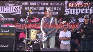 Superiots -  Kekasih tolol Live Lumajang Selatan