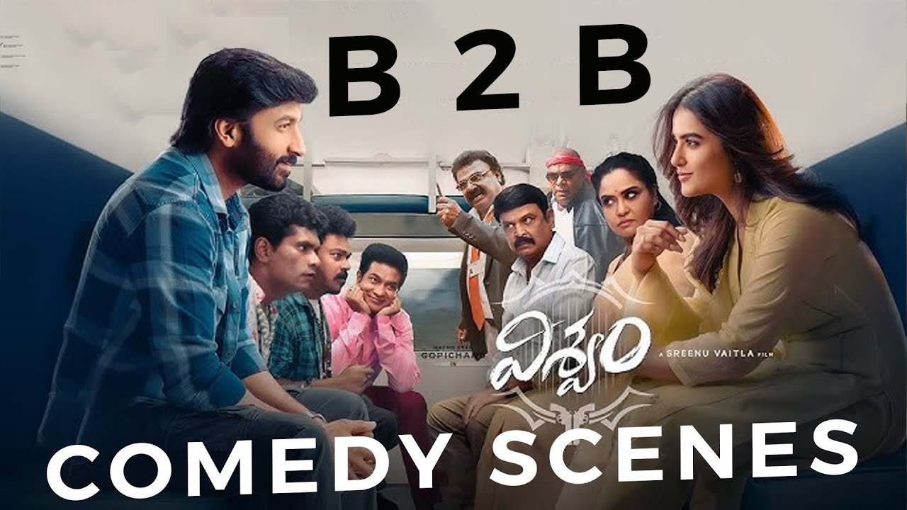 Viswam Superhit Movie Comedy Scenes | Gopichand | Kavya Thapar | Vennela Kishore | Tamil Theater