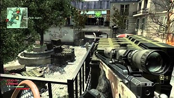 Sick MW3 Throwing Knife Killcam (Set Up)