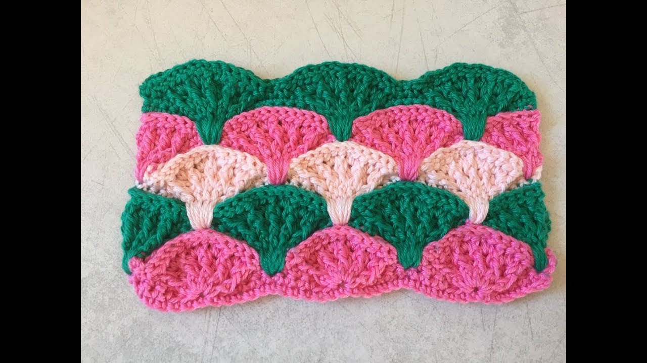 Tuto Motif Pour Couverture Au Crochet Youtube