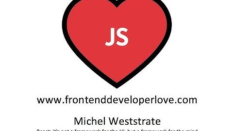 Michel Weststrate   React; it