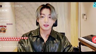 Jungkook Live Vlive singing (Jungle coca cola ,filter,ugh,moon,abbys ,sweat night,blue and grey)