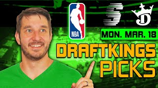 DraftKings NBA DFS Lineup Picks Today (3/18/24) | NBA DFS ConTENders