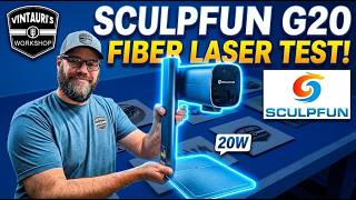 Is the Sculpfun G20 the Best Compact Fiber Laser? (Full Test)