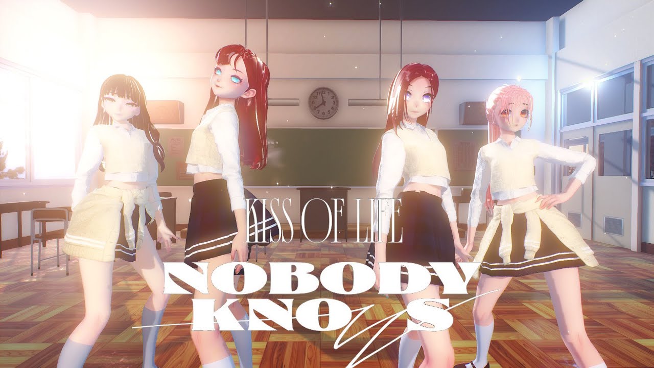 [MMD] KISS OF LIFE (키스오브라이프) | 'Nobody Knows' [Collab Motion Dl]