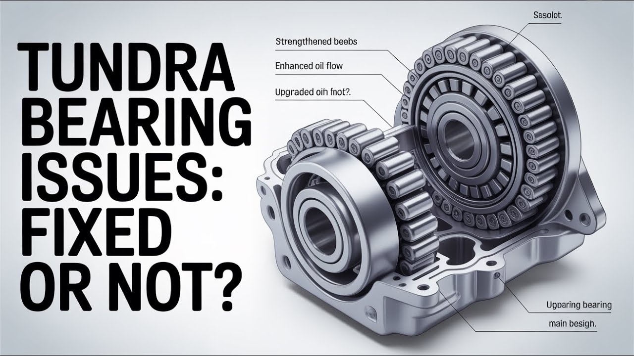 Toyota Tundra Twin Turbo 2026: Реальное решение проблемы с коренным подшипником