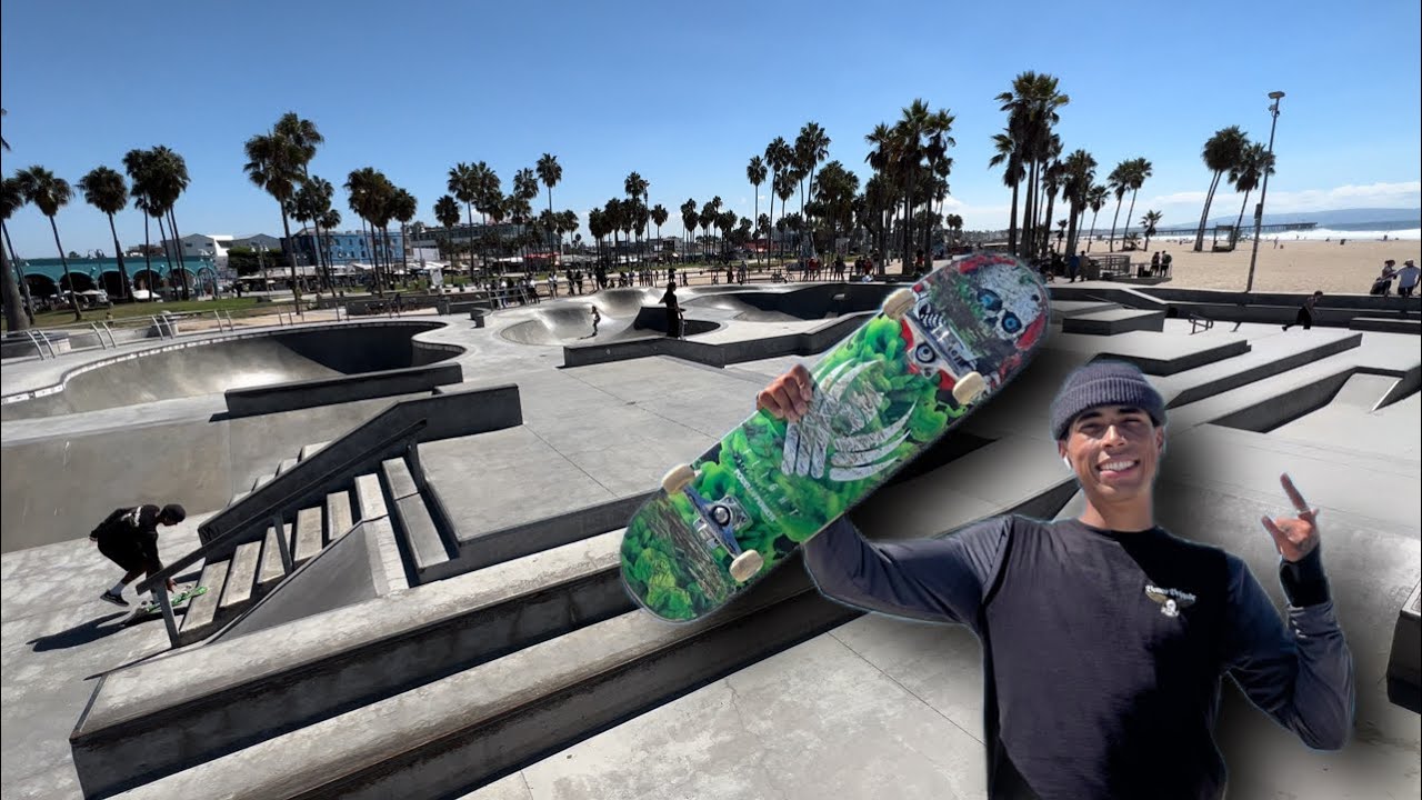 Venice Skatepark Destroyed By Lucas Alves Nka Vids