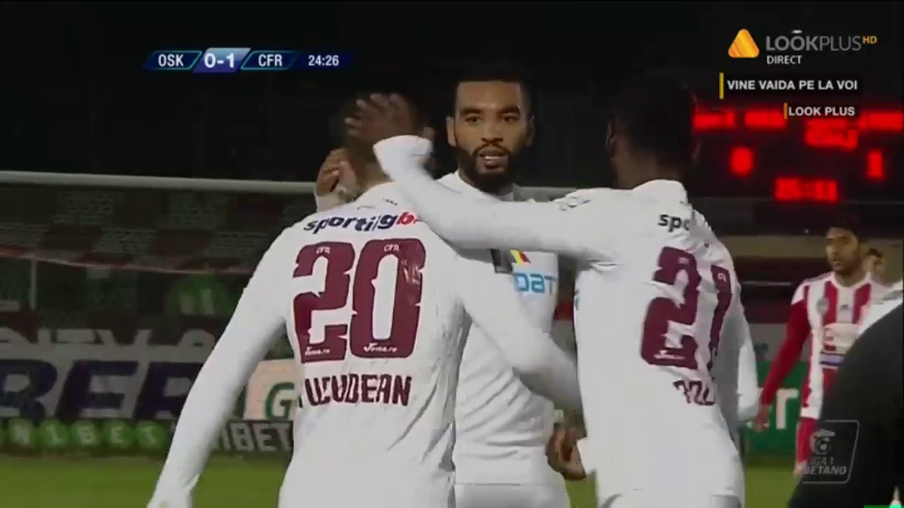 Sepsi - CFR: Tucudean golul de 0-1 ('25) / etapa a 6-a, play off Liga 1, editia 2018-2019
