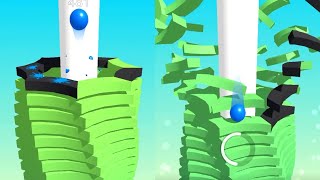 Stack Ball 🟡🟢🔵 Gameplay Walkthrough Trailer New Game Android IOS All Levels screenshot 4
