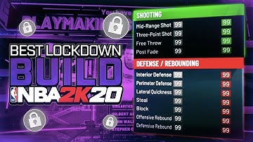 BEST REBOUNDING WING BUILD IN NBA 2K20 !