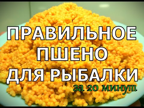 Видео: Правильная ПШЕННАЯ КАША для Рыбалки/Прикормка/Рыбалка на ФИДЕР/Рыбалка на ДОНКИ