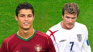 El día que CRISTIANO ELIMINÓ a BECKHAM del MUNDIAL